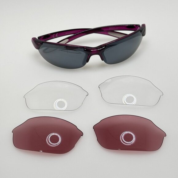 Smith Sunglasses Parallel Sugar Plum 1SP TLT Optics 65-15-125 W/ Extra Lenses - Picture 9 of 11